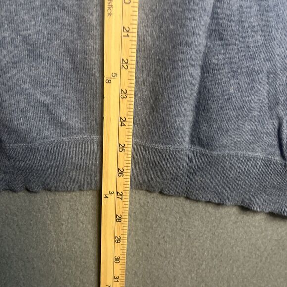 Banana Republic Sweater Mens Extra Large Argyle Cotton Cashmere Blend Blue Prep‎ - Picture 6 of 7